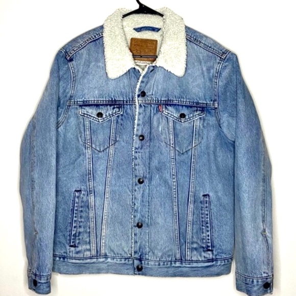 Levi's Other - ❌SOLD❌Levi’s Sherpa Trucker Denim Jacket